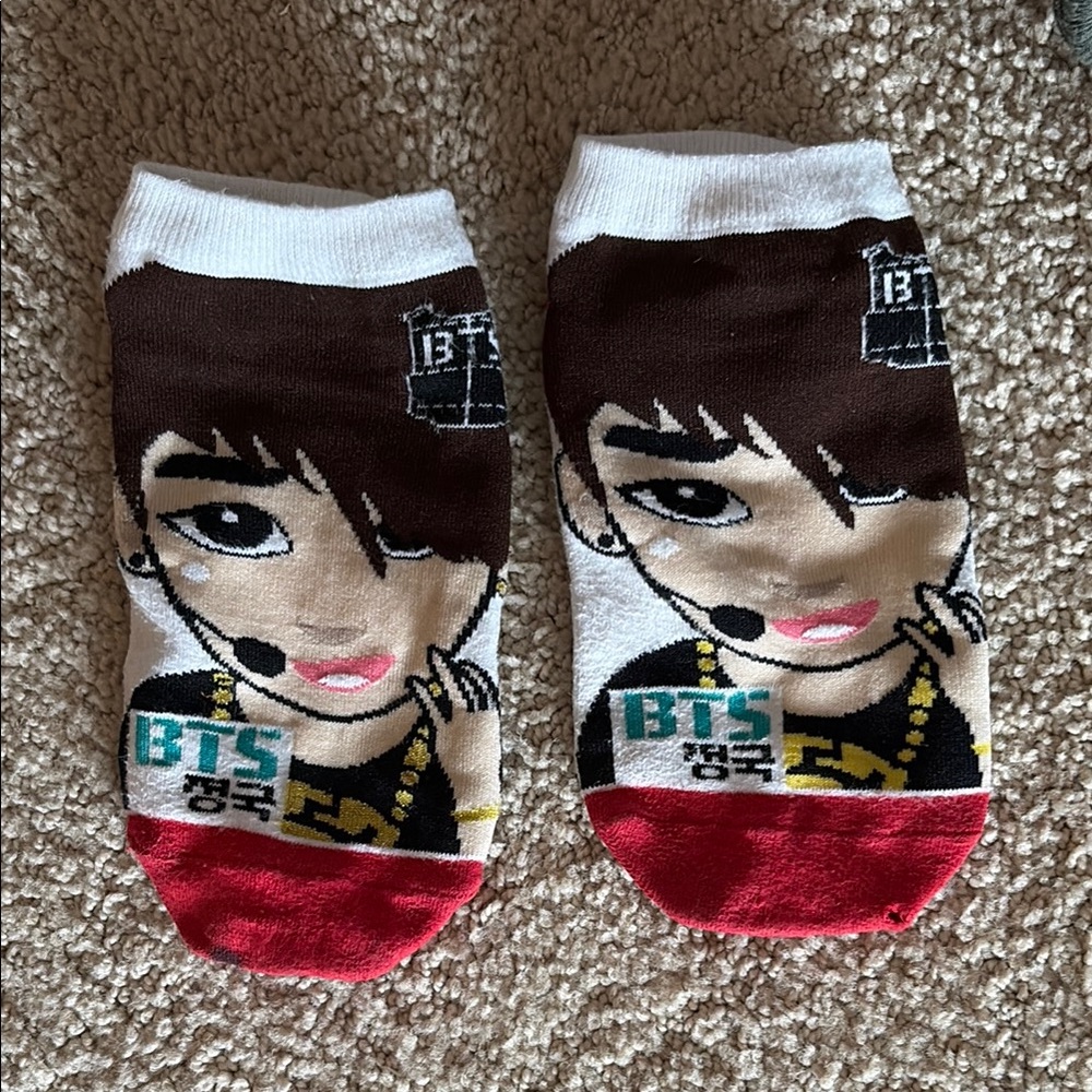 BTS Jungkook Character Ankle Socks from Korea